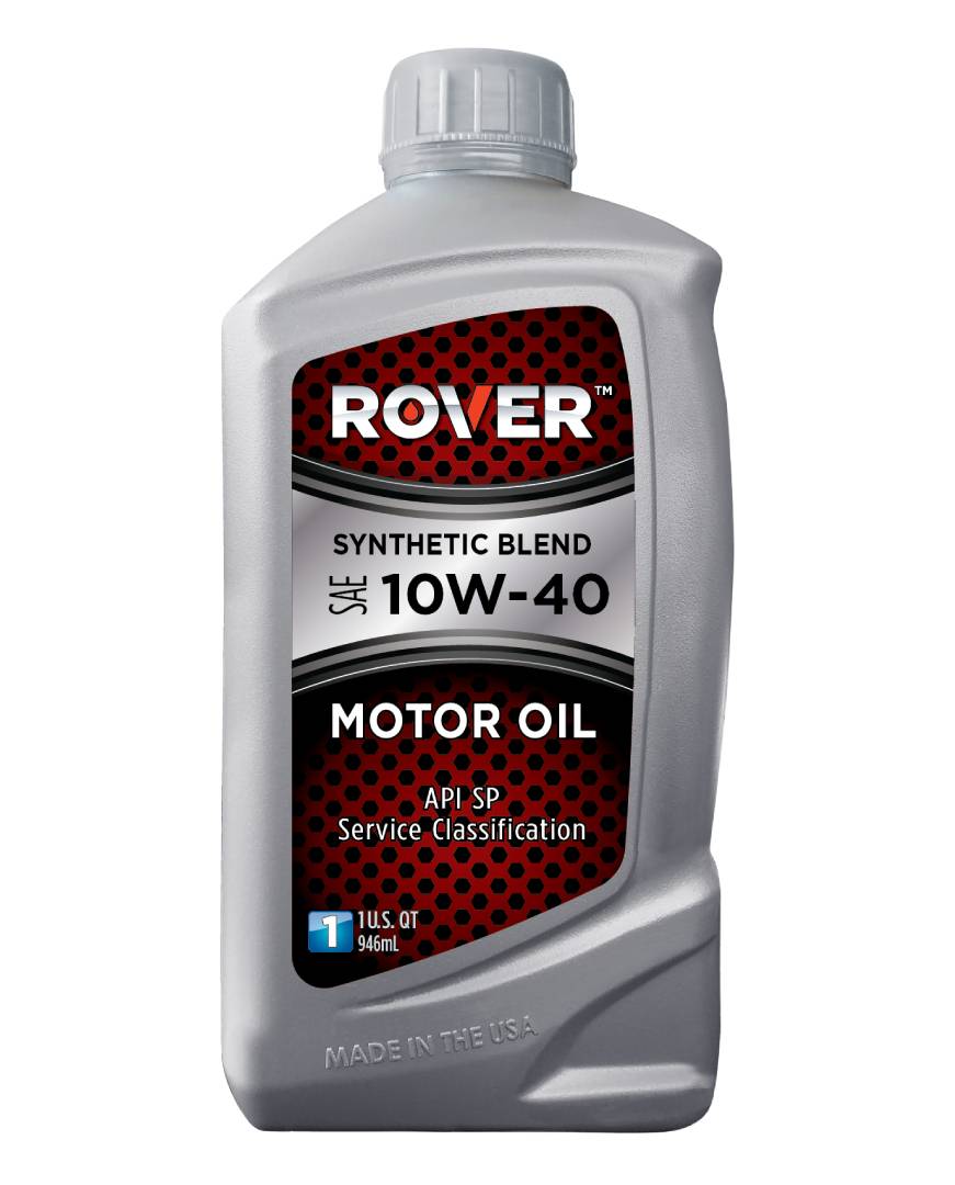 ROVER Synthetic Blend SAE 10W-40 SP Motor Oil